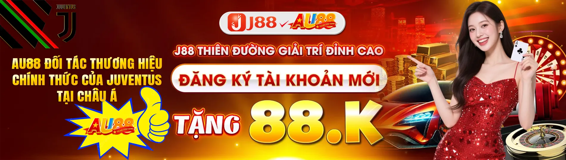 J88 baner khuyến mãi